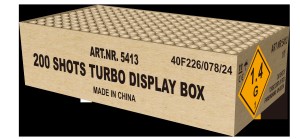 200 SHOTS TURBO DISPLAY BOX